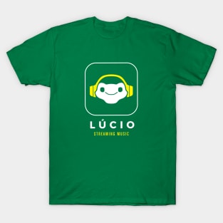 Lucio Streaming Music T-Shirt